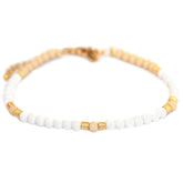 Bracelet de cheville Jondal blanc